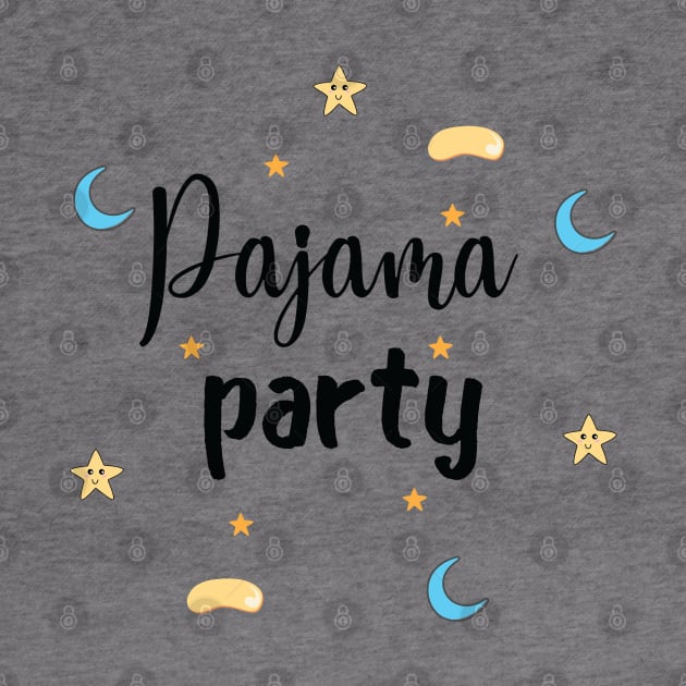 Pajama Party Pajamas are the best wear to work school by alltheprints